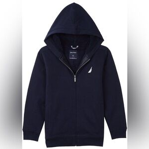 Nautica Boy's Expedition Sherpa Fleece Full Zip Hoodie school uniform